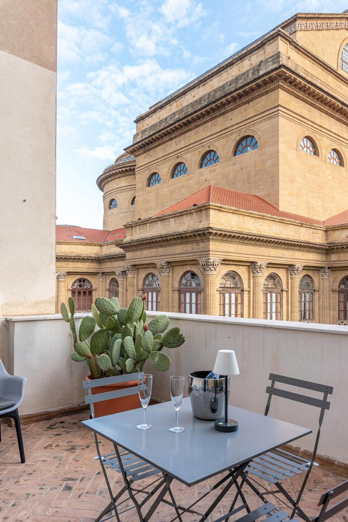 La Terrazza Sul Massimo Apartment Palermo Ngoại thất bức ảnh